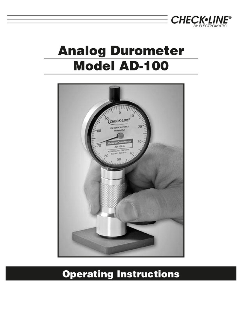 Check-line AD-100 User manual