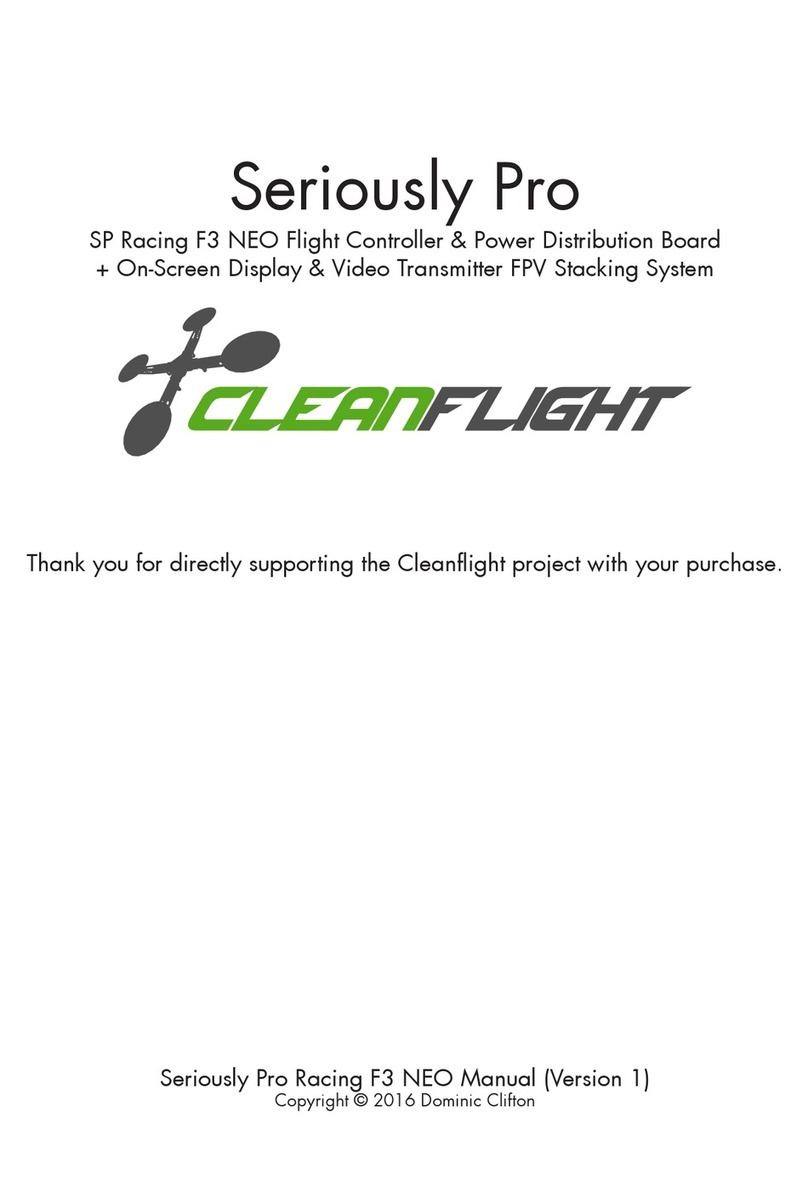 Cleanflight Seriously Pro Racing F3 NEO User manual