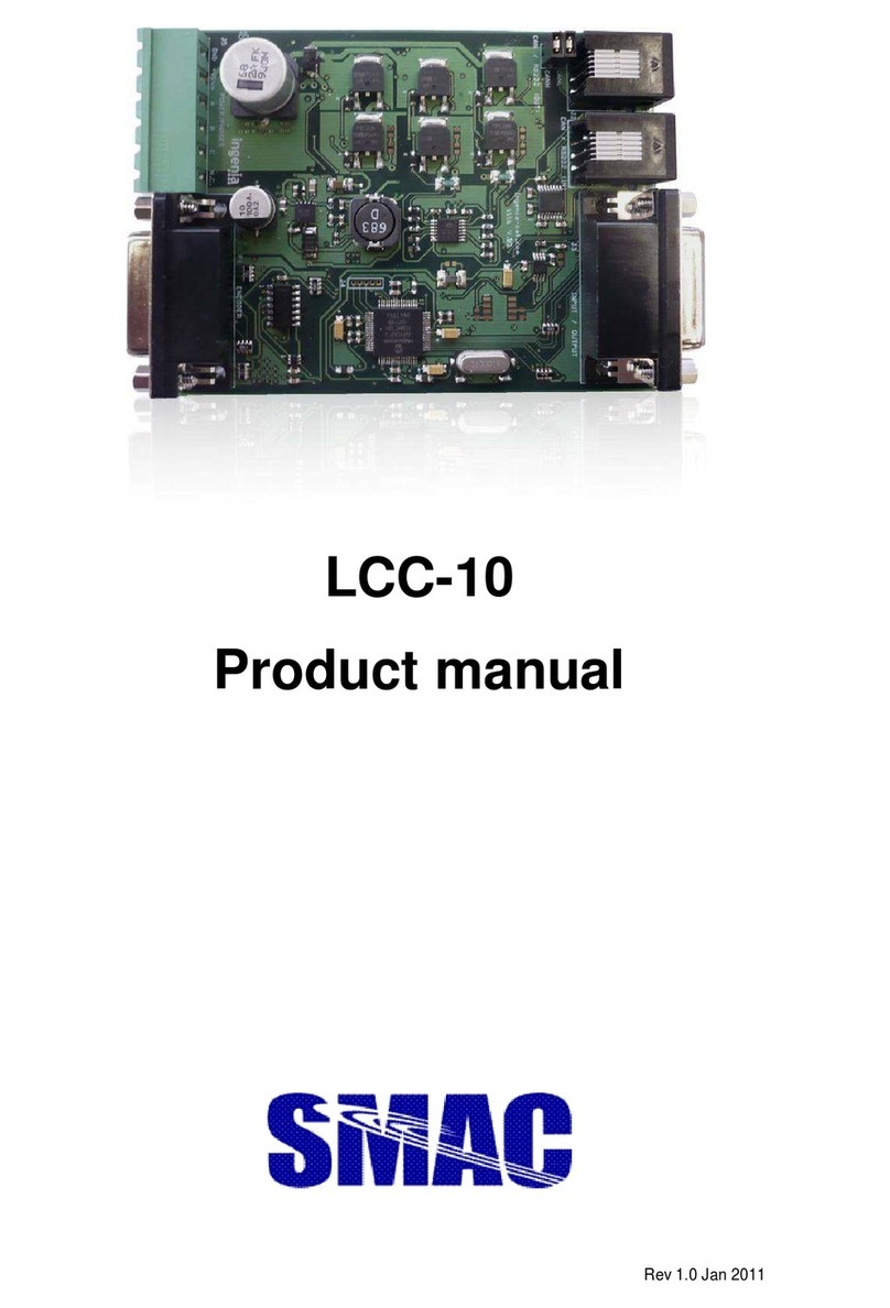 SMAC LCC-10 User manual