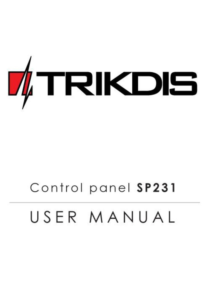 Trikdis SP231 user manual