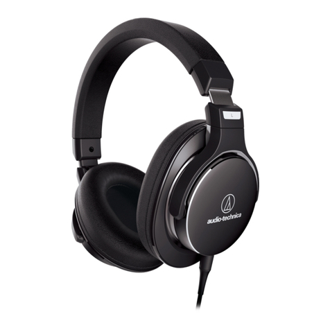 Audio Technica ATH-MSR7NC User manual