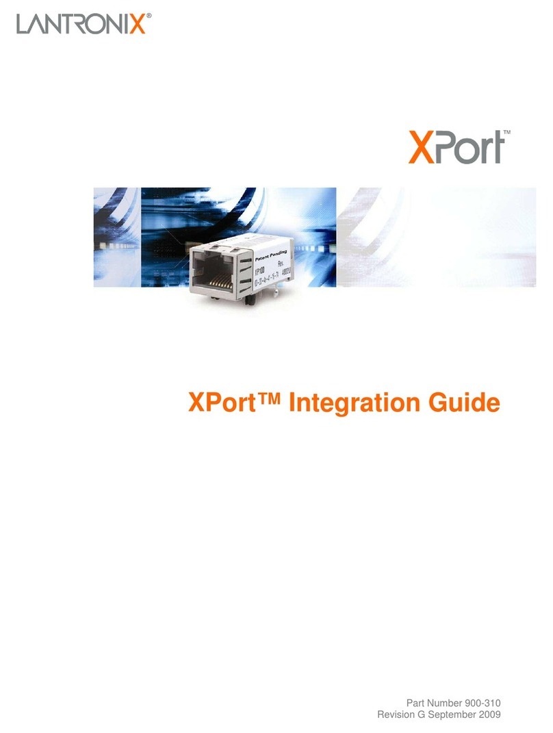 Lantronix XPort Quick setup guide