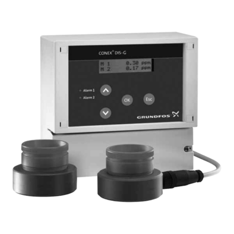Grundfos Conex DIS-G Installation and operating instructions