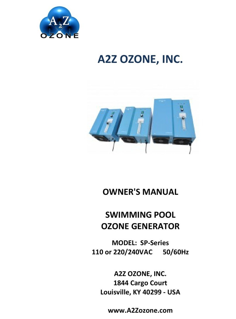 A2Z Ozone SP-3 owner's manual