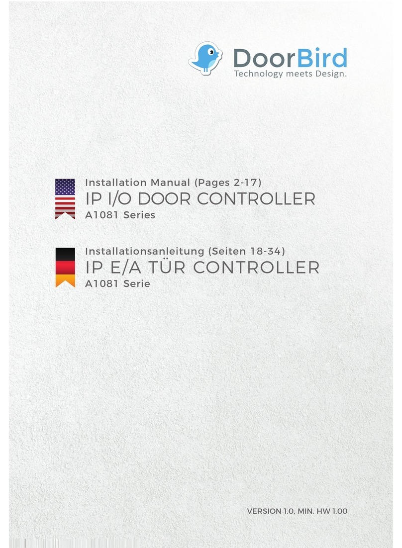 DoorBird A1081 Series User manual