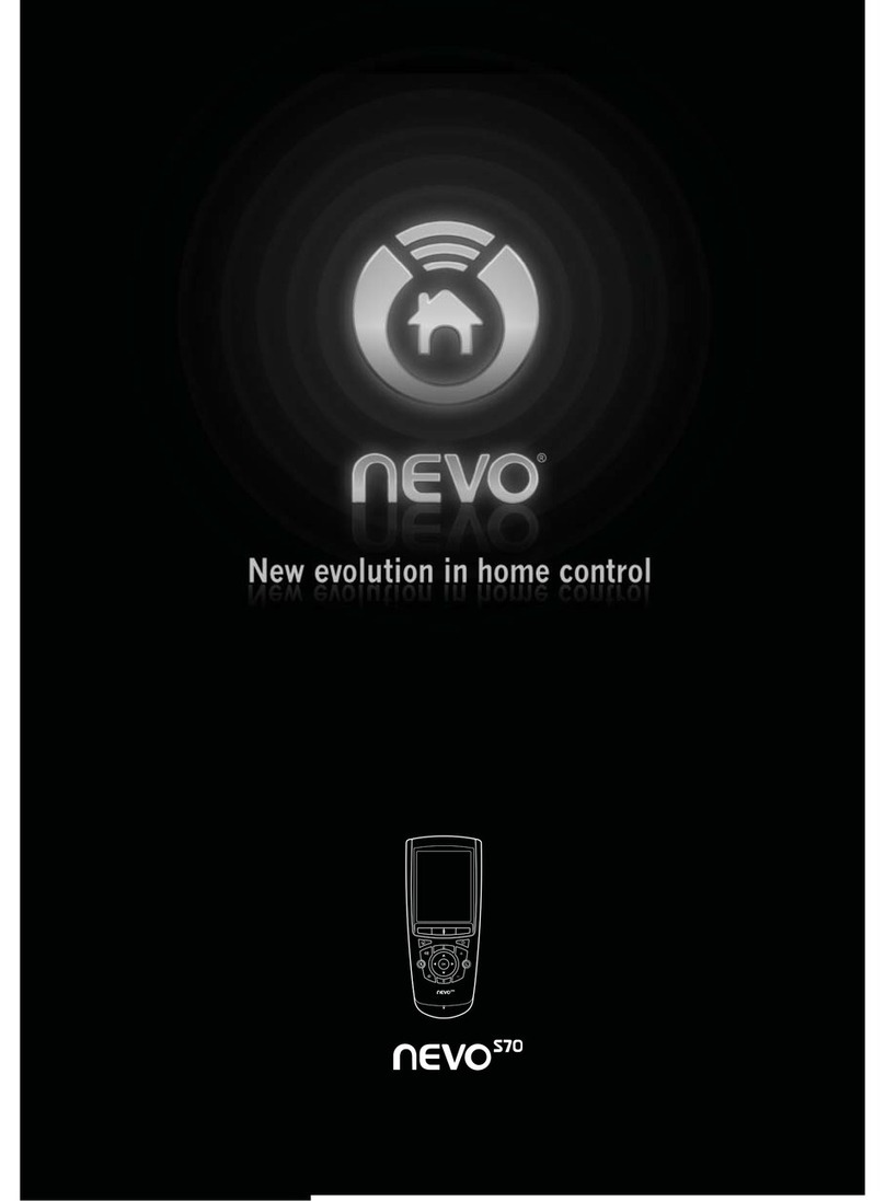 Nevo S70 quick start guide