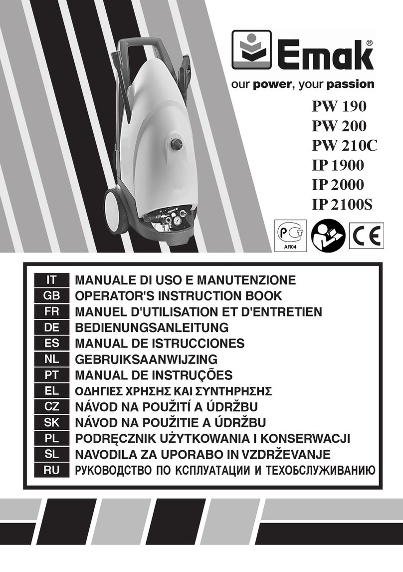 EMAK PW 190 Manual