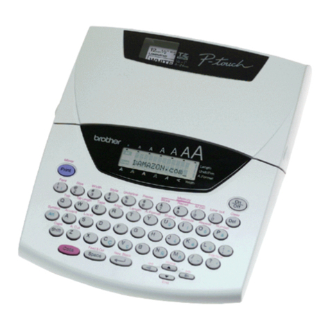 Brother P-Touch 2400 user guide