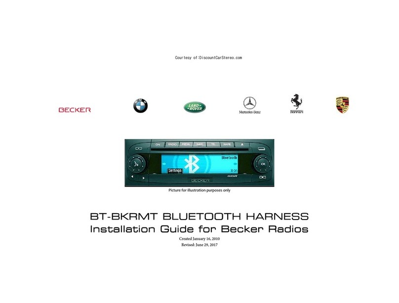 Becker BT-BKRMT installation guide