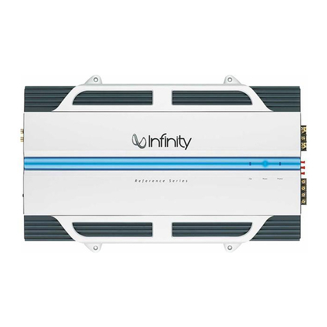 Infinity 1211a User manual