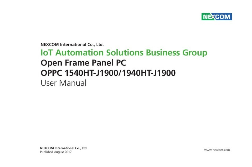 Nexcom OPPC 1540HT-J1900 User manual