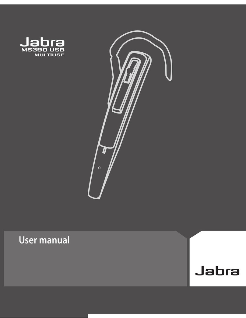 Jabra M5390 user manual