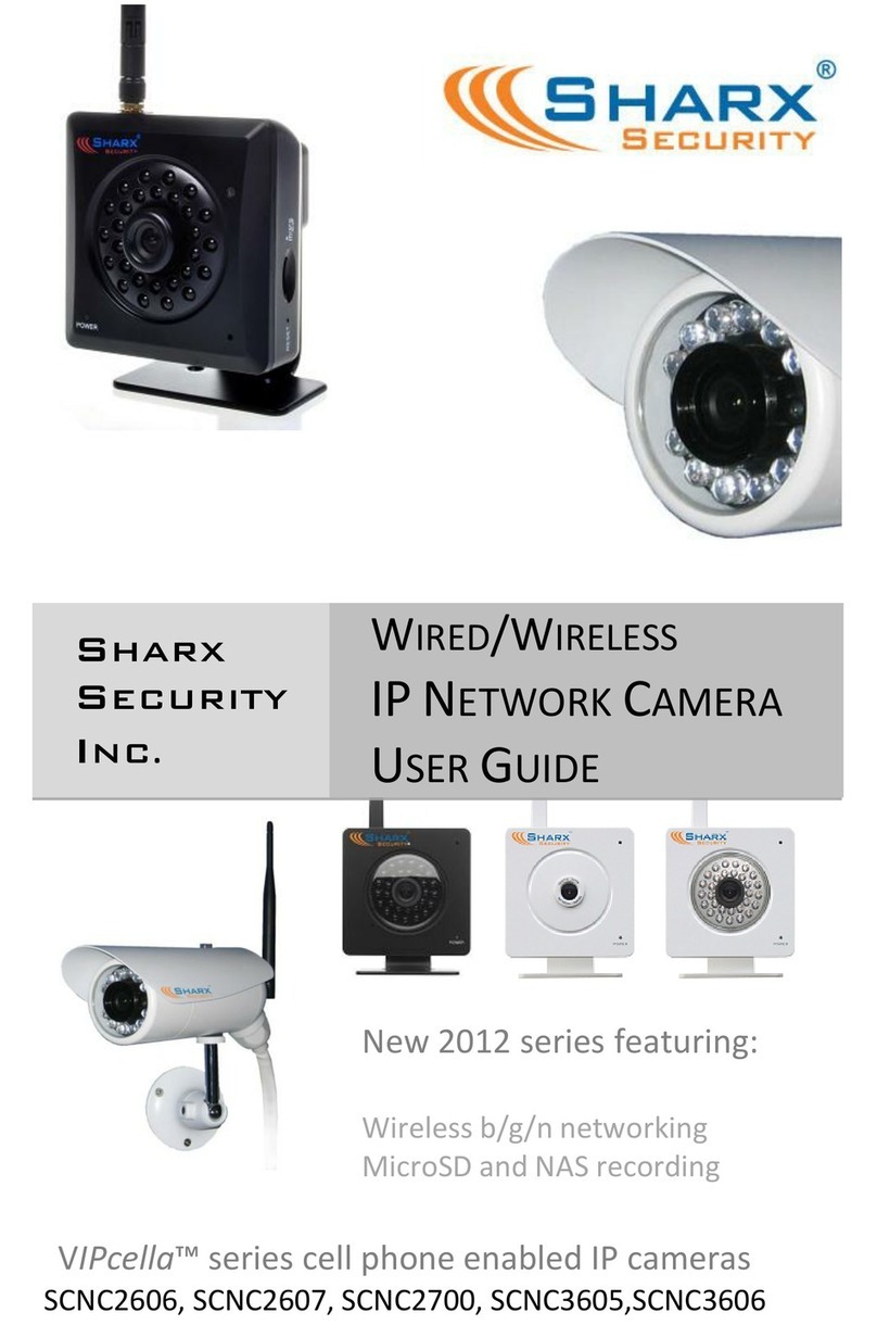 SHARX SECURITY SCNC2606 user guide