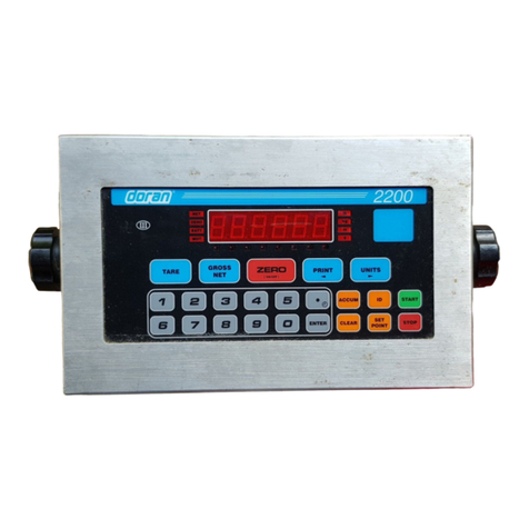 Doran 2200 Series instruction manual