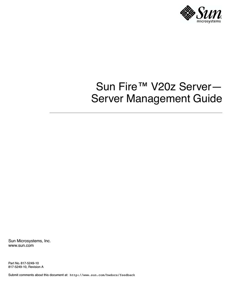 Sun Microsystems Sun Fire V20z Programming manual