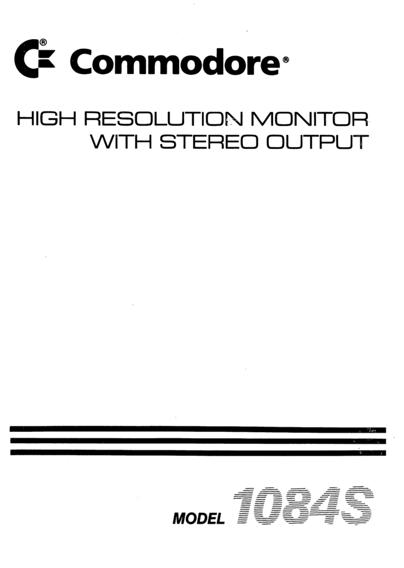 Commodore 1084S manual