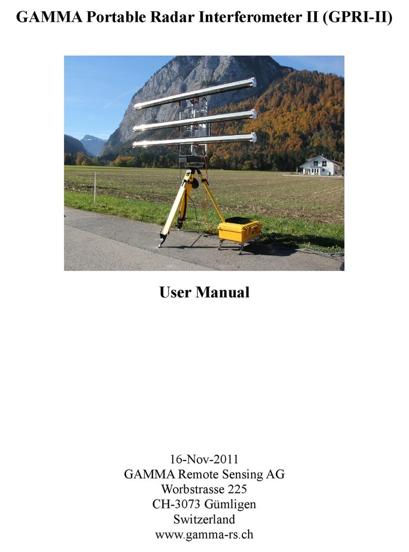 GAMMA Remote Sensing AG GPRI-II user manual