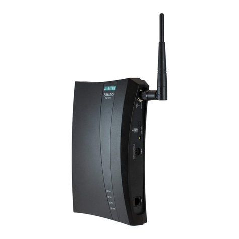 Matrix simado gfx11 User guide