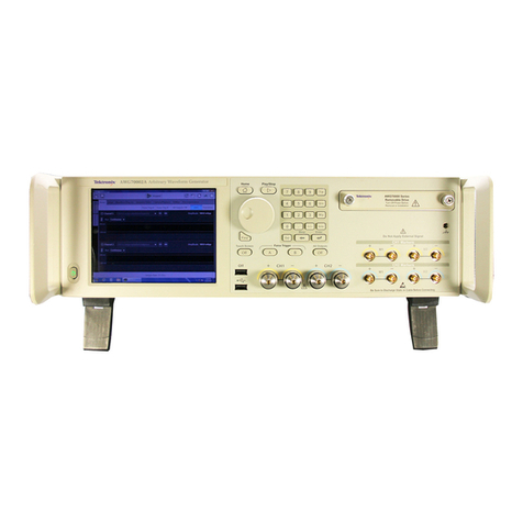 Tektronix AWG70002A Manual