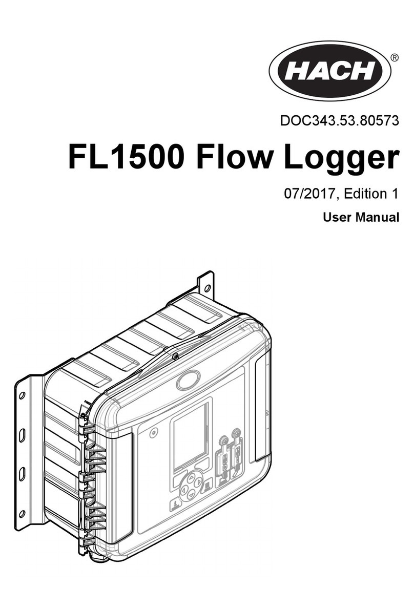Hach FL1500 user manual