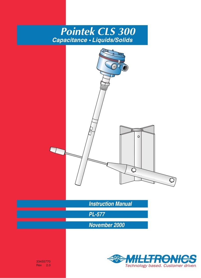 Milltronics Pointek CLS 300 instruction manual