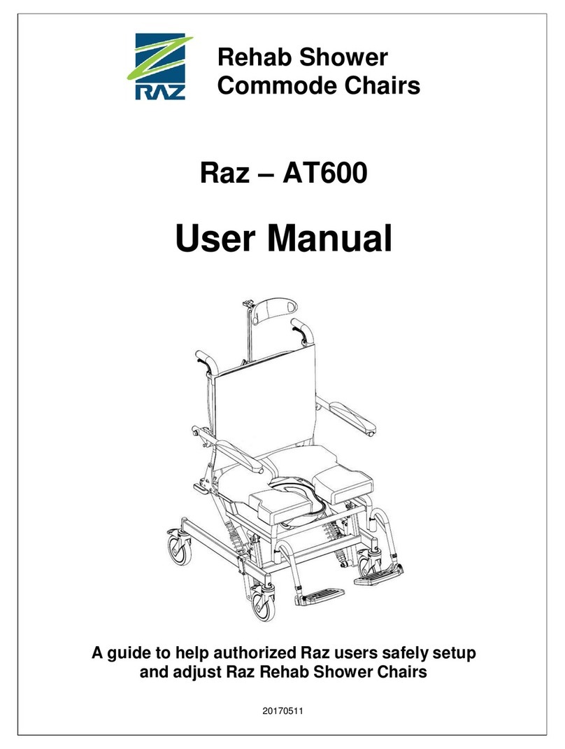 Rehab Raz-AT600 User manual Rehab Raz-AT600 User manual