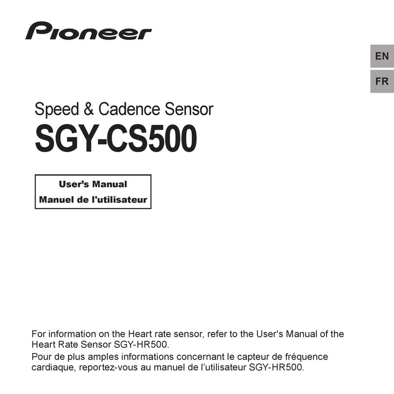 Pioneer SGY-CS500 User manual