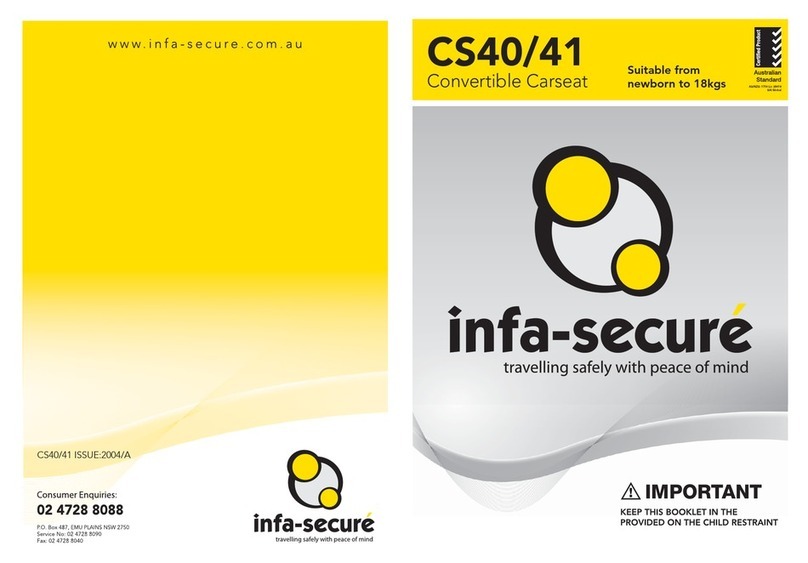 infa-secure CS40 User manual