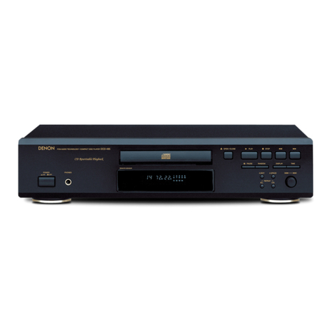 Denon DCD-485 User manual