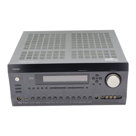 Integra DTR-8.8 User manual