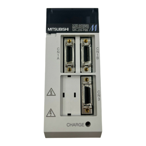 Mitsubishi Electric MR-J2M-P8B User manual