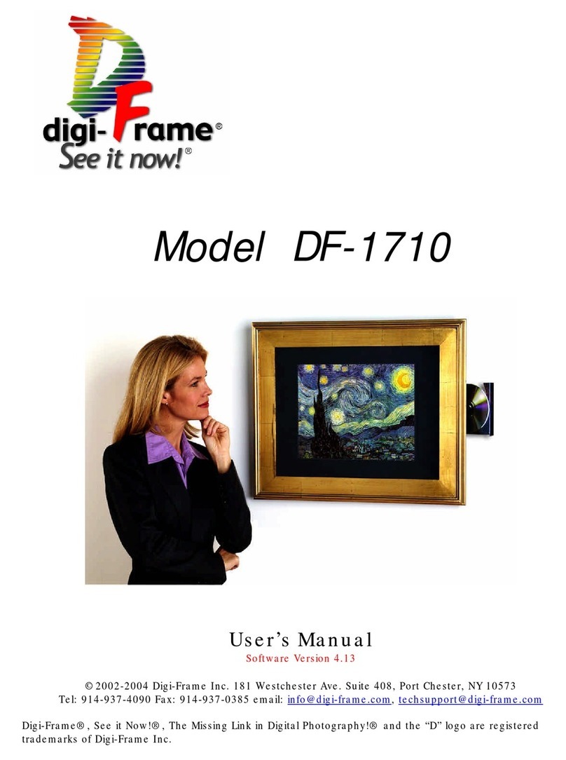 Digi-Frame DF-1710 User manual Digi-Frame DF-1710 User manual