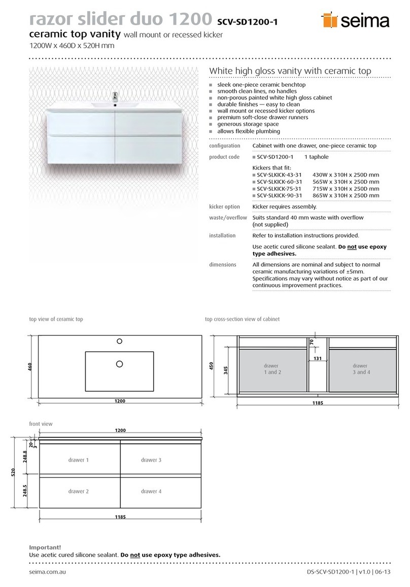 Seima SCV-SD1200-1 installation guide