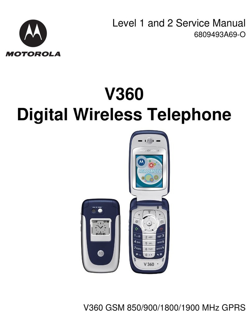 Motorola V360 User manual