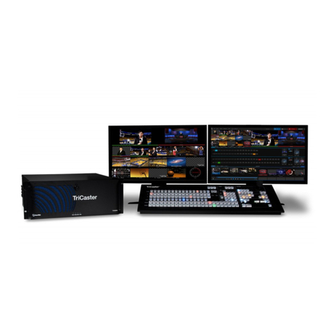 NewTek TriCaster 460 Upgrade Installation Guide