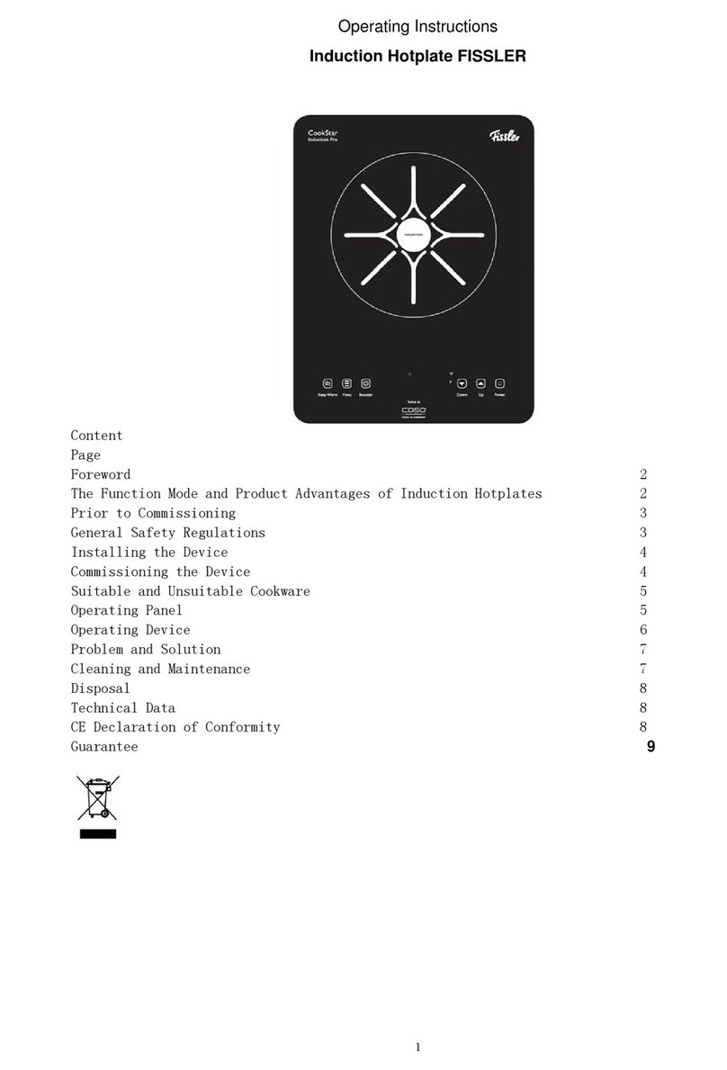 Fissler CJ-511B operating instructions