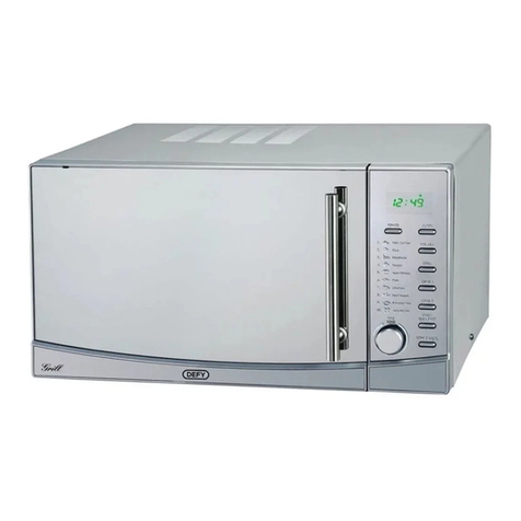 Defy DMO 343 User manual