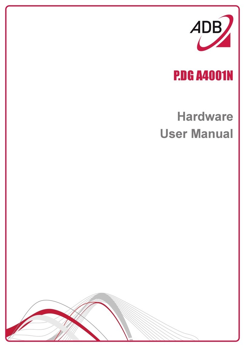 ADB P.DGA4001N Hardware user manual