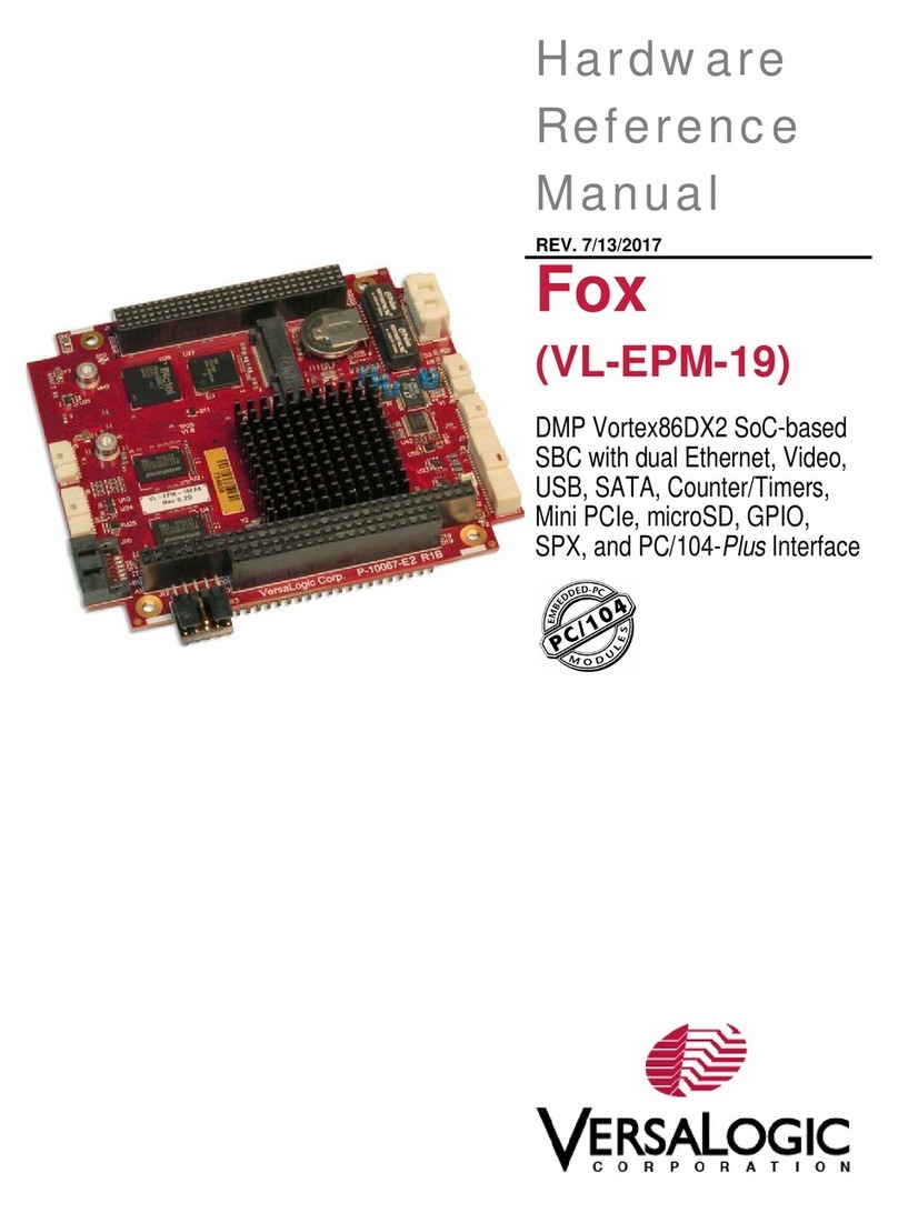 VersaLogic Fox VL-EPM-19 Quick user guide VersaLogic Fox VL-EPM-19 Quick user guide