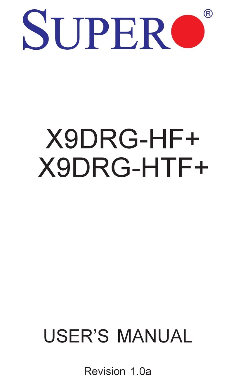 Supero X9DRG-HTF+ Plus User manual