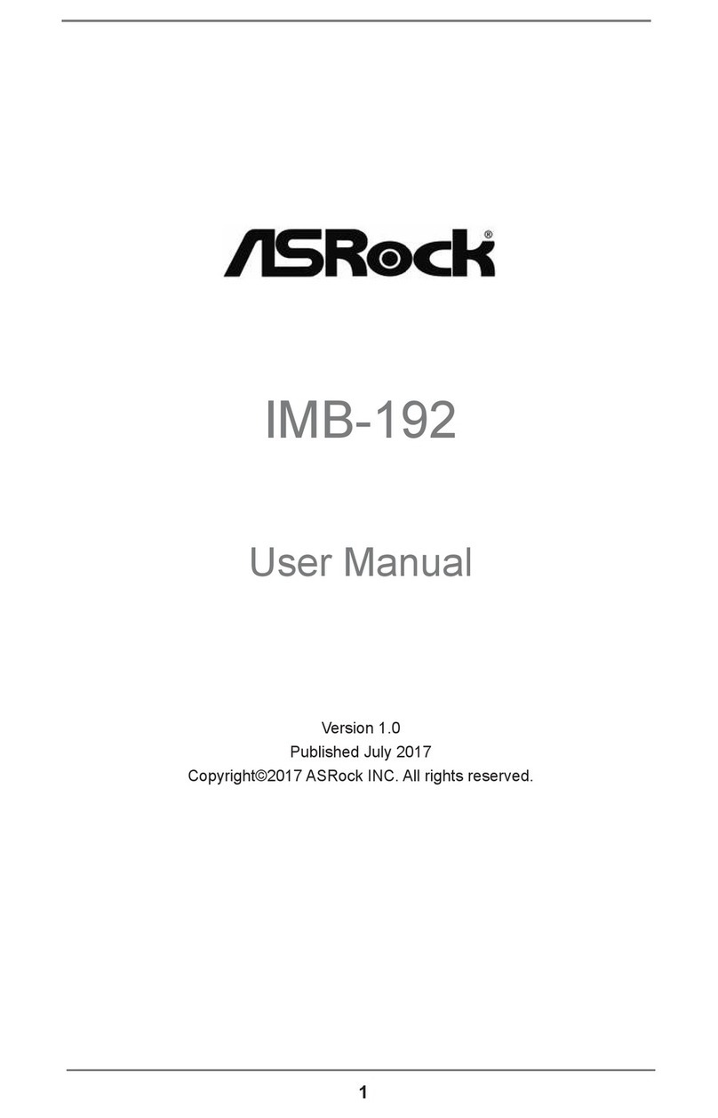 ASROCK IMB-192 User manual