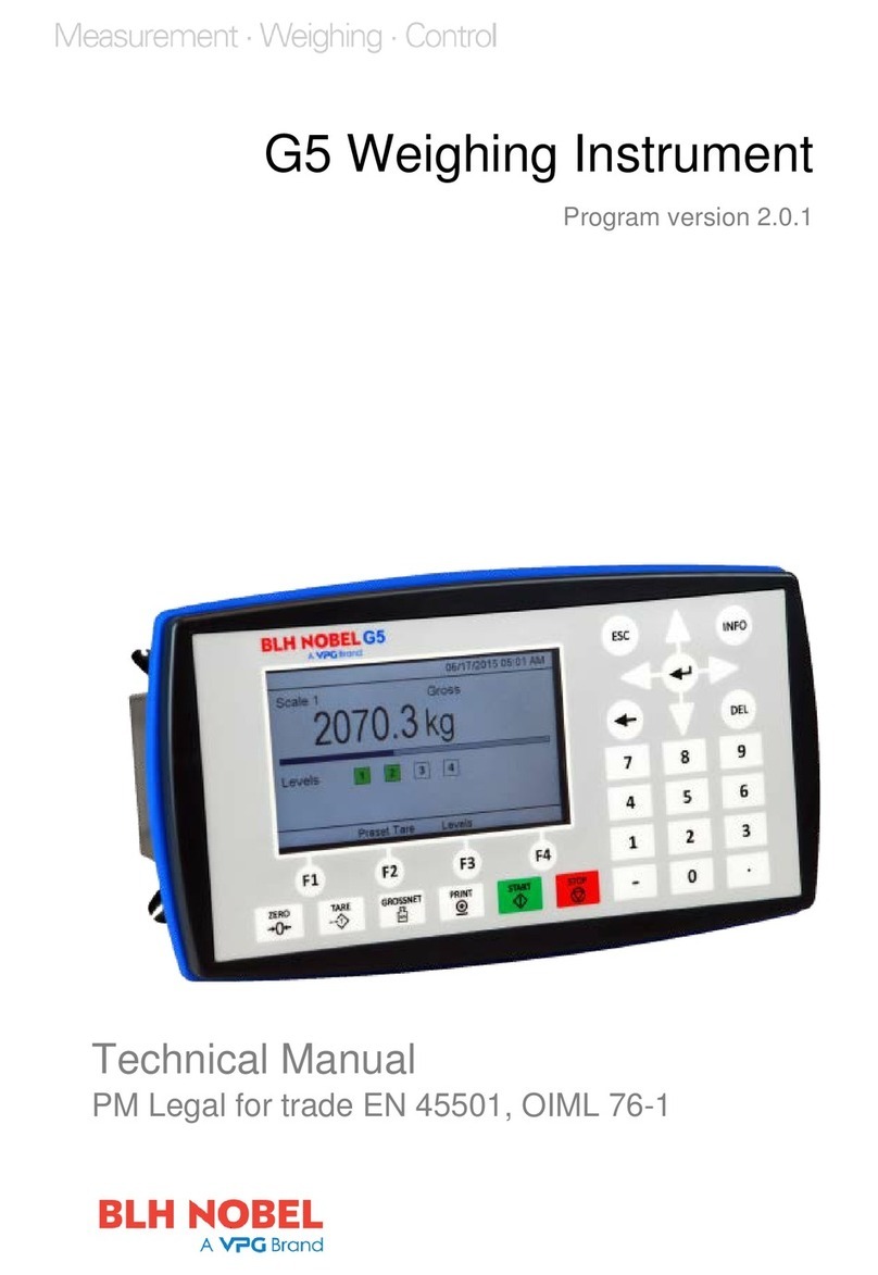 BLN nobel G5 Technical manual