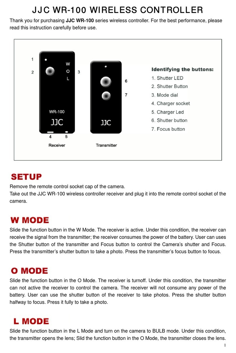 JJC WR-100 Series Instruction