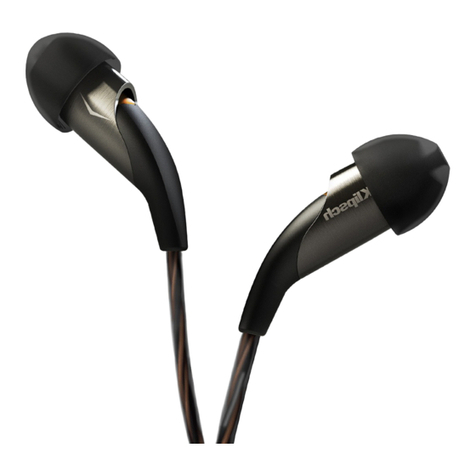 Klipsch X20i User manual