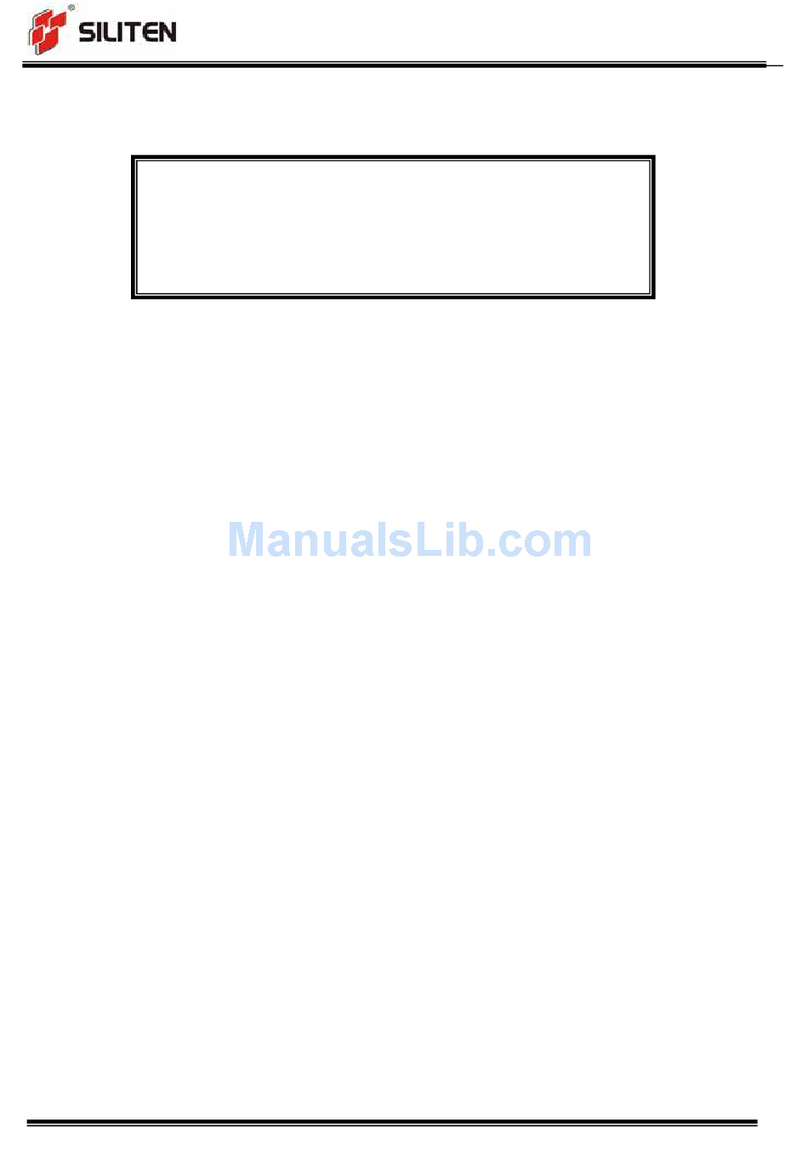 SILITEN LuxeMate i815 User manual