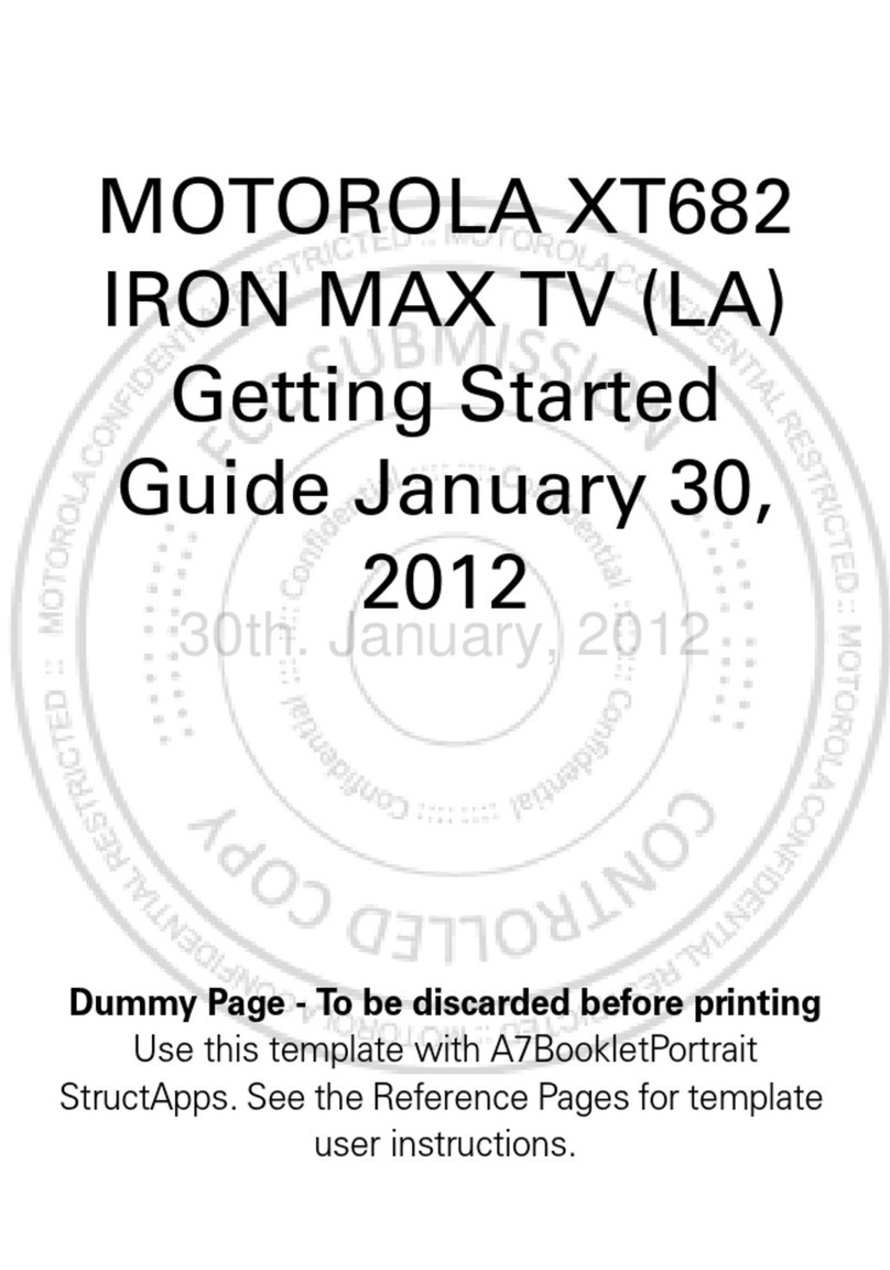 Motorola XT682 User manual