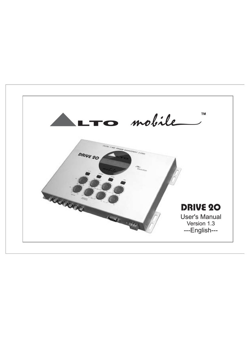 ALTOmobile DRIVE 20 user manual
