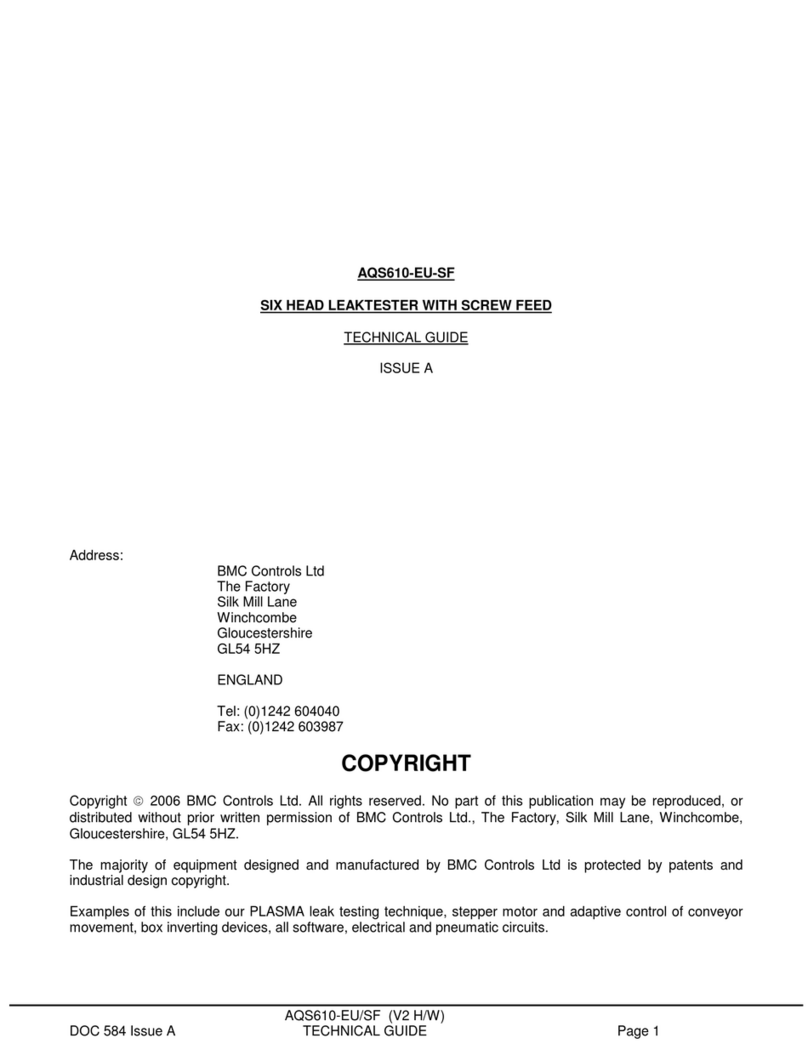 BMC Controls AQS610-EU-SF Technical guide BMC Controls AQS610-EU-SF Technical guide
