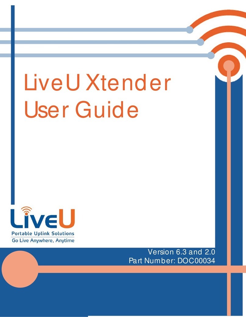 LiveU Xtender user guide