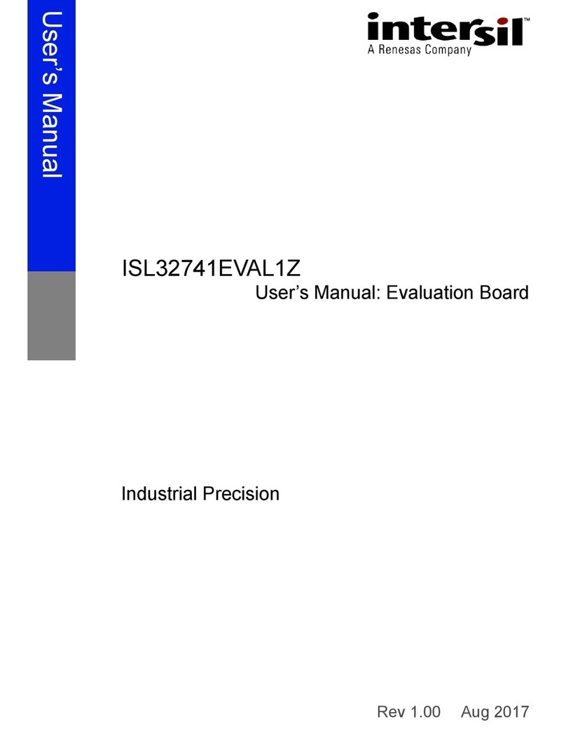 Intersil ISL32741EVAL1Z User manual